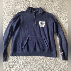 LEAGUE ☆ Navy Butler University Quarter Zip